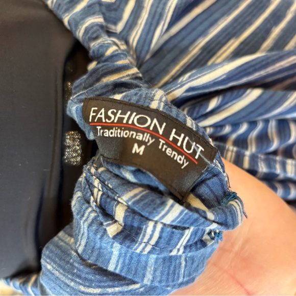 Fashion Hut Y2K Blue Striped Women's Skirt - Picture 11 of 11